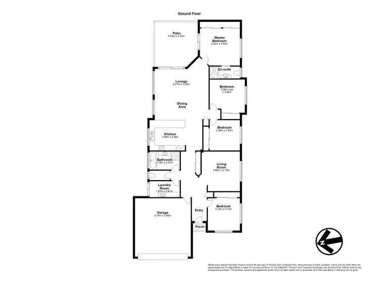 Floorplan of Homely house listing, 6 Darcy Court, Bracken Ridge QLD 4017