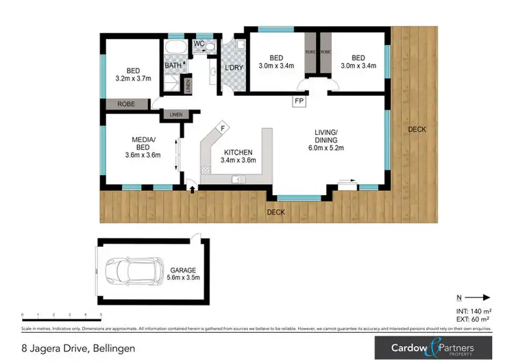 Floorplan of Homely house listing, 8 Jagera Drive, Bellingen NSW 2454