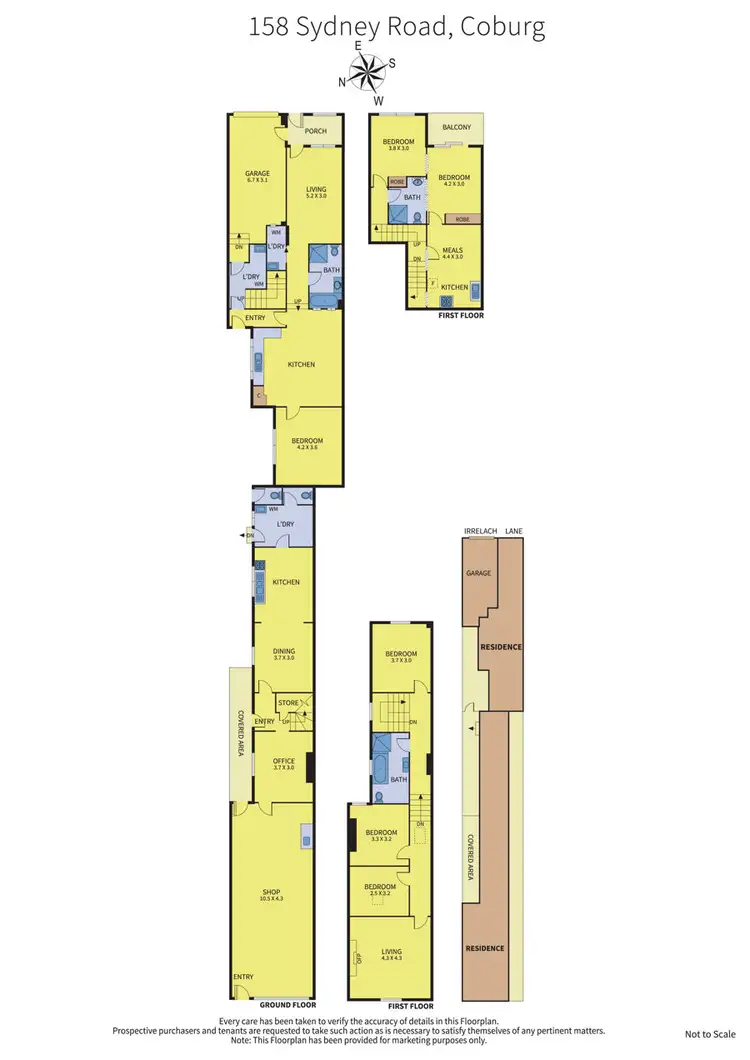 Floorplan of Homely house listing, 158 Sydney Road, Coburg VIC 3058