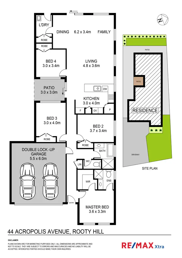 Floorplan of Homely house listing, 44 Acropolis Ave, Rooty Hill NSW 2766