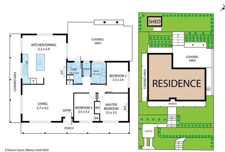 Floorplan of Homely house listing, 3 Sharon Court, Albany Creek QLD 4035