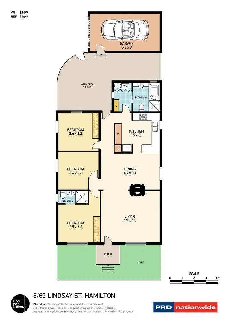 Floorplan of Homely house listing, 69 Lindsay Street*, Hamilton NSW 2303