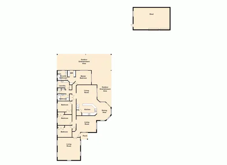 Floorplan of Homely rural property listing, 122-124 Golden Drive, Caboolture QLD 4510