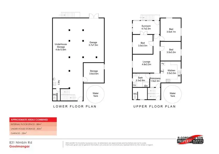 Floorplan of Homely house listing, 831 Nimbin Road, Goolmangar NSW 2480