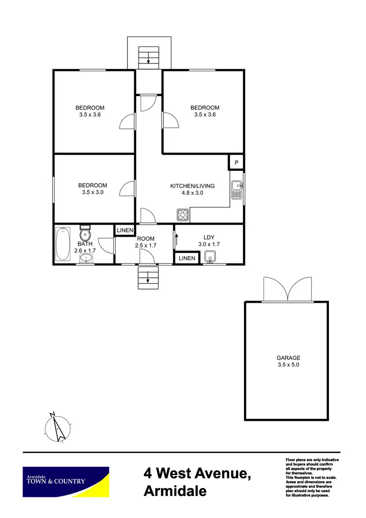 Floorplan of Homely house listing, 4 West Avenue, Armidale NSW 2350
