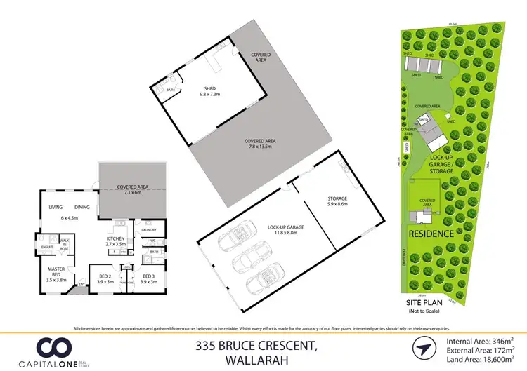 Floorplan of Homely rural property listing, 335 Bruce Crescent, Wallarah NSW 2259