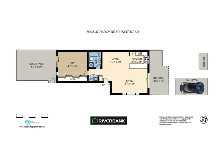 Floorplan of Homely apartment listing, 69/35-37 Darcy Road, Westmead NSW 2145