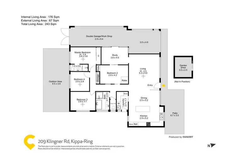 Floorplan of Homely house listing, 209 Klingner Road, Kippa-Ring QLD 4021