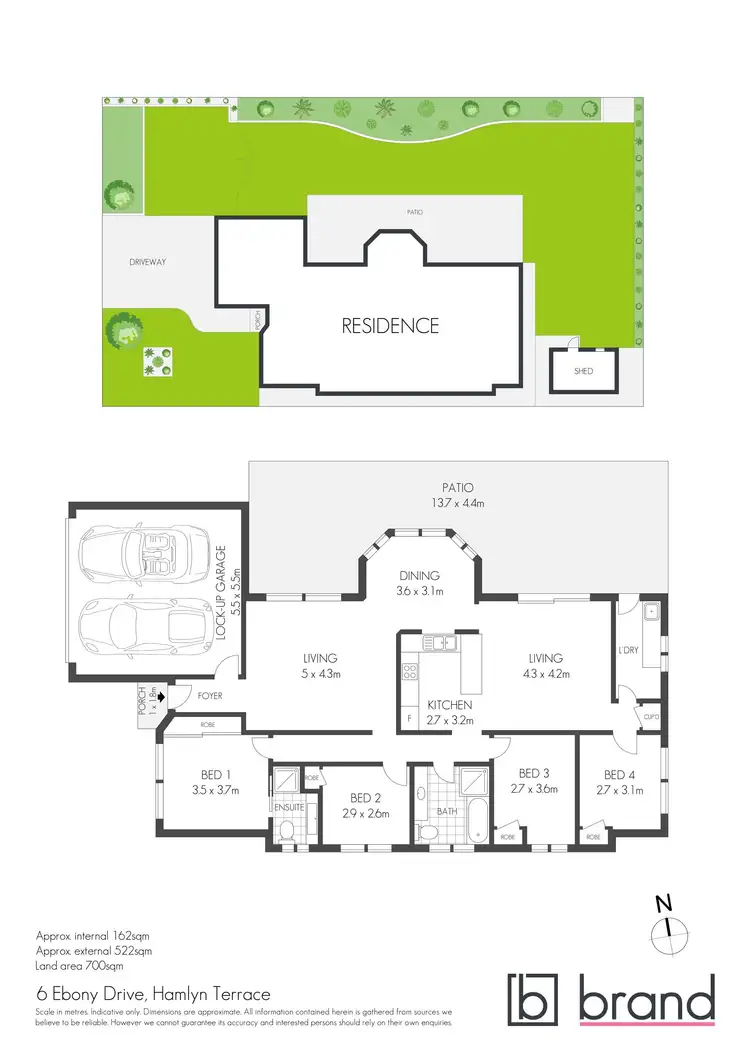 Floorplan of Homely house listing, 6 Ebony Drive, Hamlyn Terrace NSW 2259