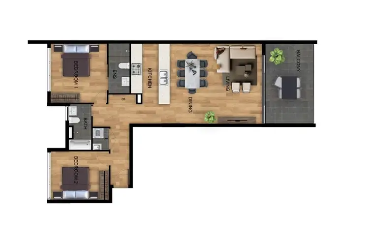 Floorplan of Homely unit listing, 20 Bridge Street, Lidcombe NSW 2141