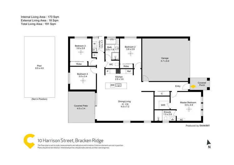 Floorplan of Homely house listing, 10 Harrison Street, Bracken Ridge QLD 4017