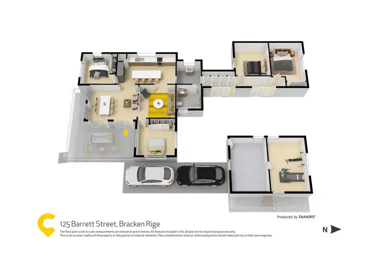 Floorplan of Homely house listing, 125 Barrett Street, Bracken Ridge QLD 4017