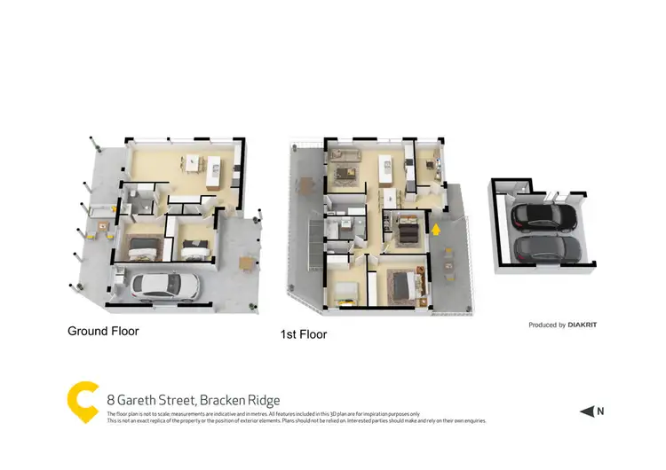 Floorplan of Homely house listing, 8 Gareth Street, Bracken Ridge QLD 4017