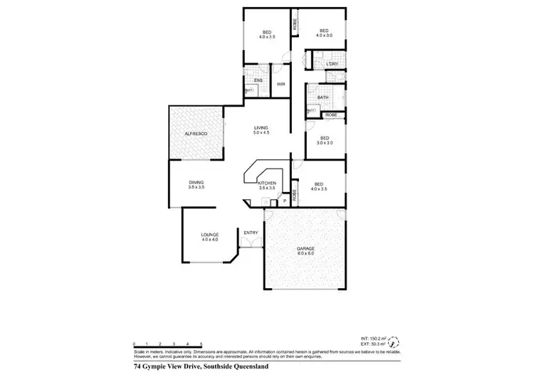 Floorplan of Homely house listing, 74 Gympie View Drive, Southside QLD 4570