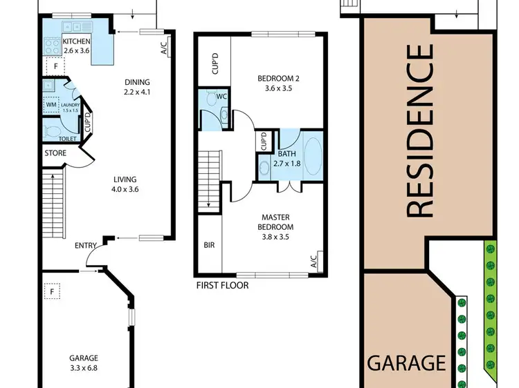 Floorplan of Homely townhouse listing, 24/332 Handford Road, Taigum QLD 4018