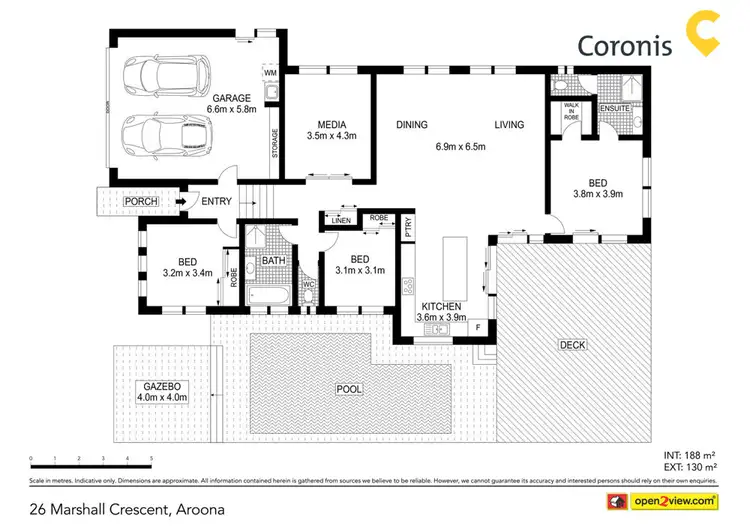 Floorplan of Homely house listing, 26 Marshall Crescent, Aroona QLD 4551