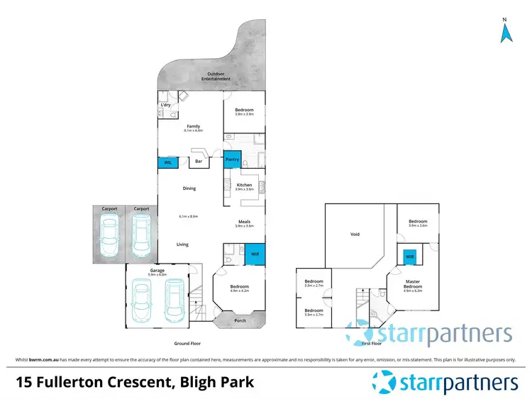 Floorplan of Homely house listing, 15 Fullerton Crescent, Bligh Park NSW 2756