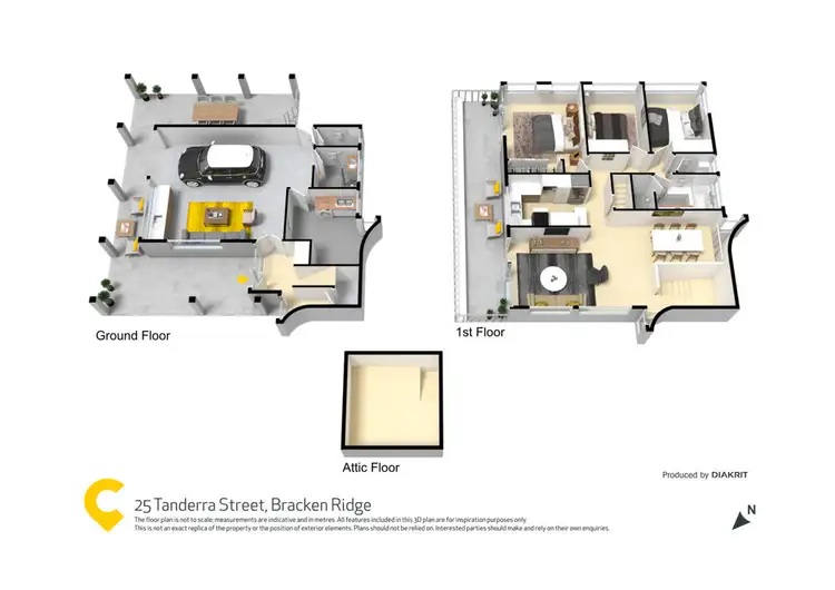 Floorplan of Homely house listing, z25 Tanderra Street, Bracken Ridge QLD 4017