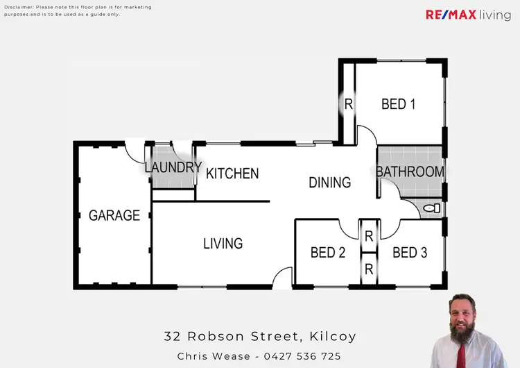Floorplan of Homely house listing, 32 Robson Street, Kilcoy QLD 4515