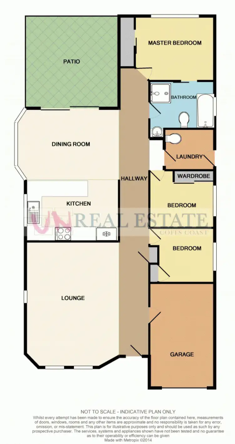 Floorplan of Homely house listing, 24 Aquamarine Drive, Toormina NSW 2452