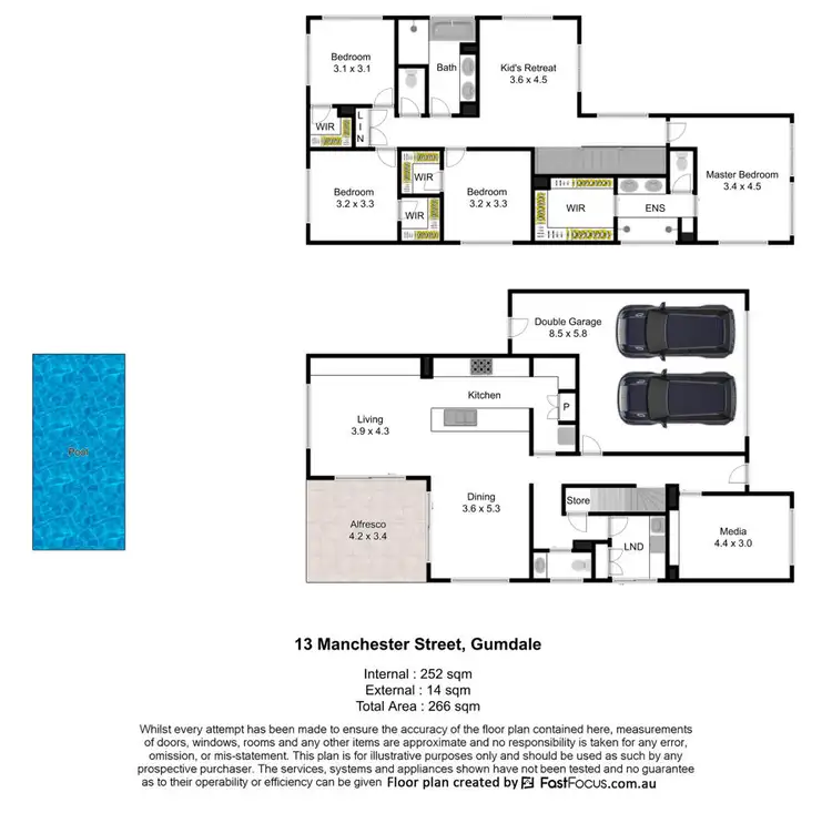 Floorplan of Homely house listing, 13 Manchester Street, Gumdale QLD 4154