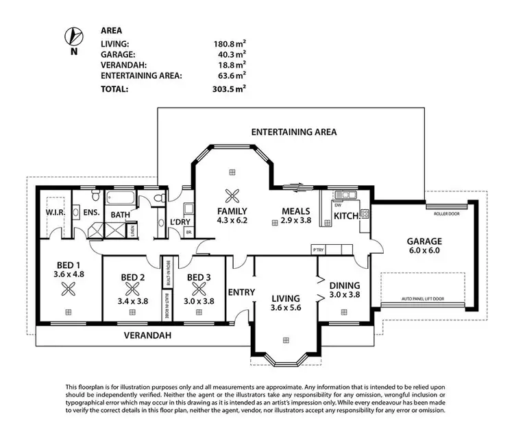 Floorplan of Homely house listing, 99 Roper Road, Murray Bridge SA 5253