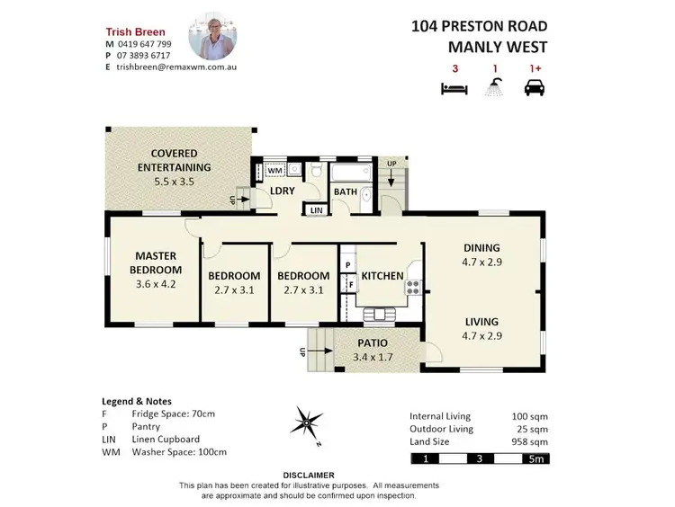 Floorplan of Homely house listing, 104 Preston Road, Manly West QLD 4179