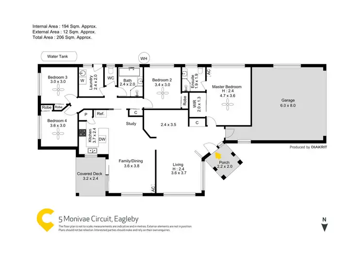 Floorplan of Homely house listing, z5 Monivae Circuit, Eagleby QLD 4207