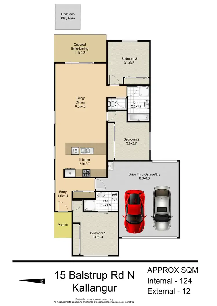 Floorplan of Homely house listing, 15 Balstrup Road North, Kallangur QLD 4503