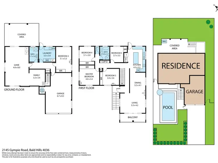 Floorplan of Homely house listing, 2145 Gympie Road, Bald Hills QLD 4036