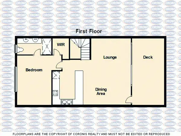 Floorplan of Homely townhouse listing, 4/141 Grosvenor Street, Morningside QLD 4170