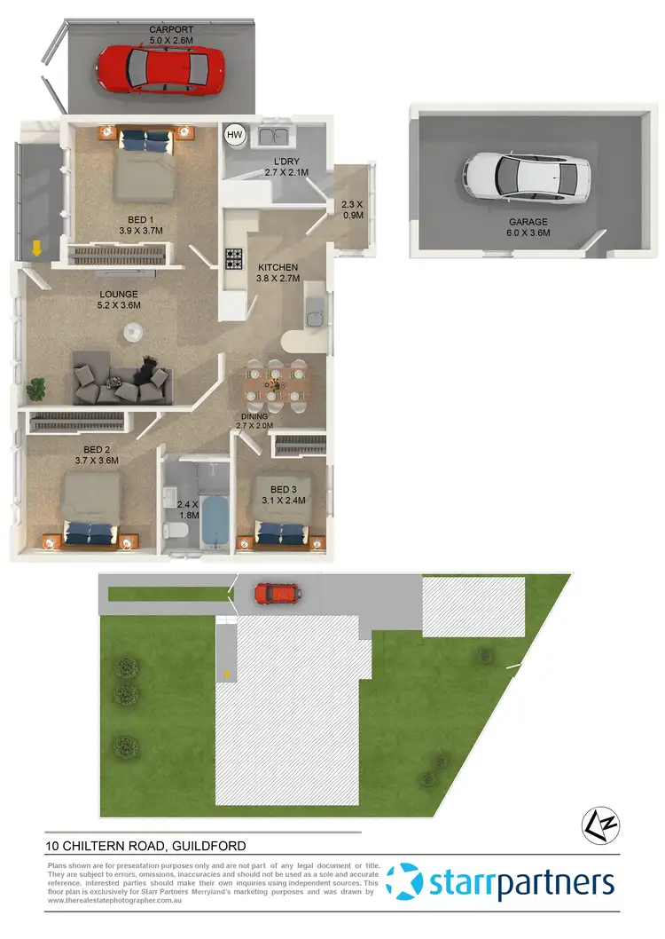 Floorplan of Homely house listing, 10 Chiltern Road, Guildford NSW 2161