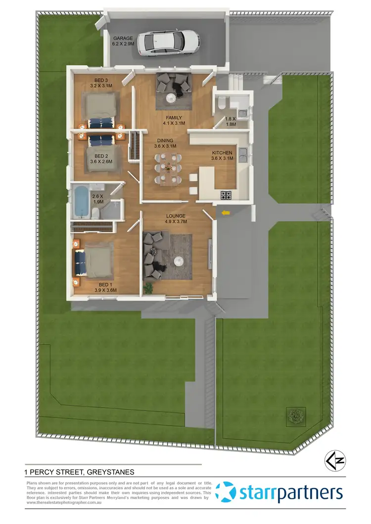 Floorplan of Homely house listing, 1 Percy Street, Greystanes NSW 2145