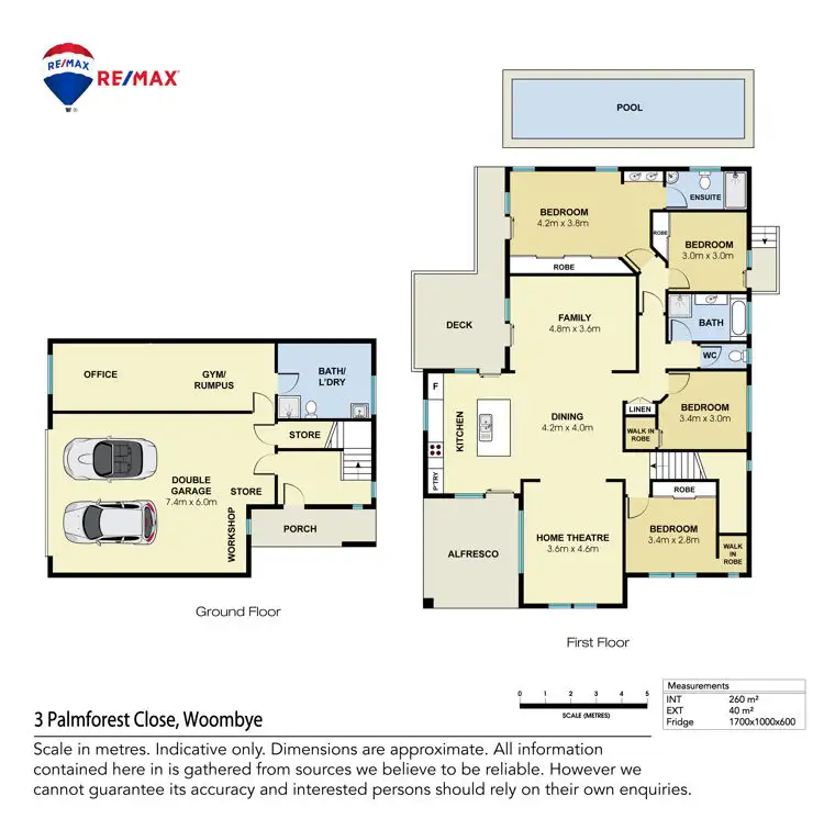 Floorplan of Homely house listing, 3 Palmforest Close, Woombye QLD 4559