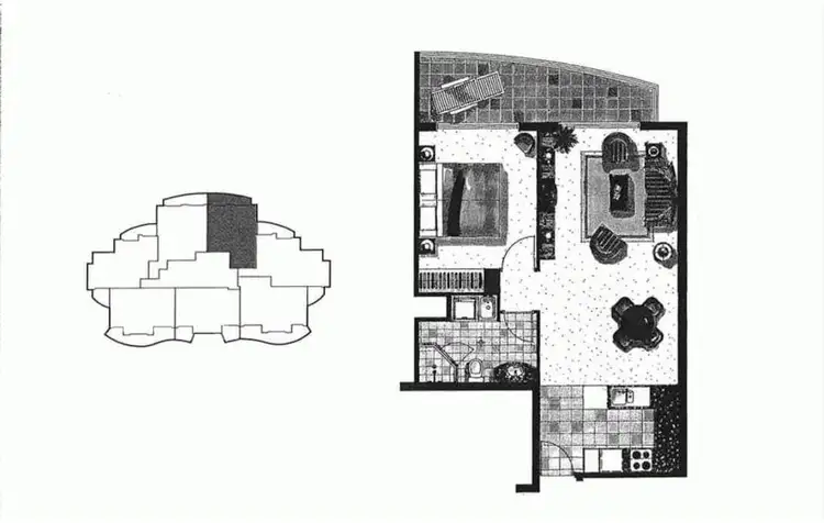 Floorplan of Homely unit listing, 904/2988 Surfers Paradise Boulevard, Surfers Paradise QLD 4217