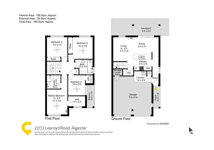 Floorplan of Homely house listing, 27/72 Learoyd Road, Algester QLD 4115