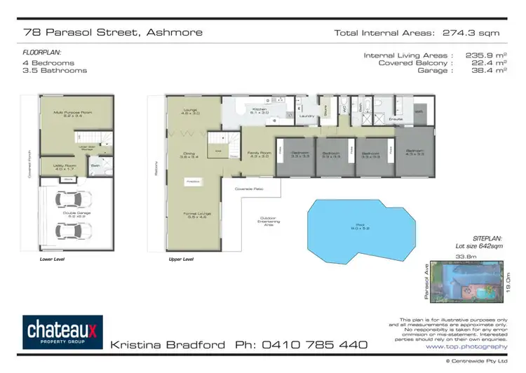 Floorplan of Homely house listing, 78 Parasol Street, Ashmore QLD 4214