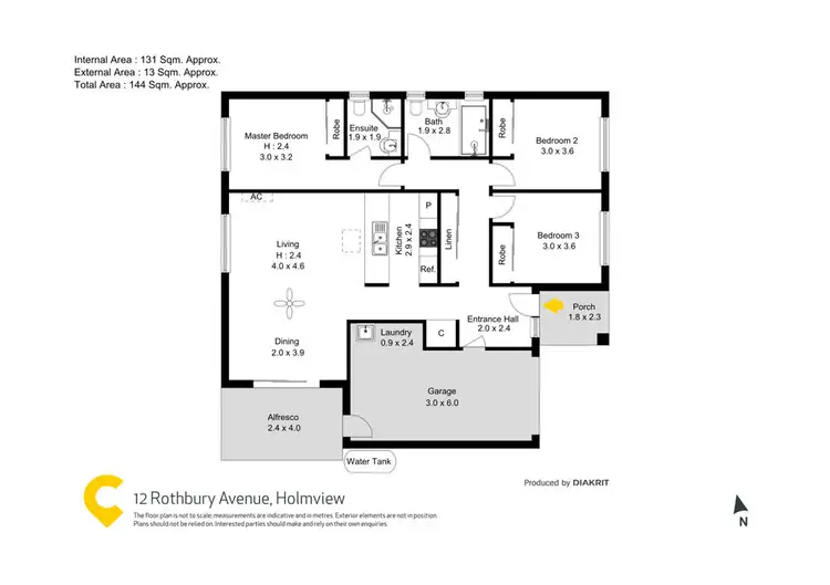 Floorplan of Homely house listing, 12 Rothbury Avenue, Holmview QLD 4207