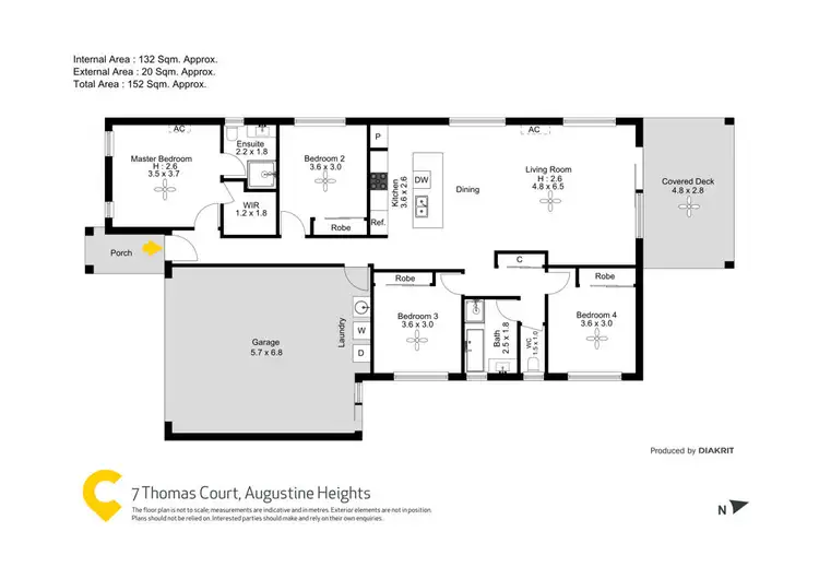 Floorplan of Homely house listing, 7 Thomas Court, Augustine Heights QLD 4300