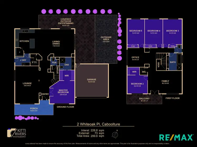 Floorplan of Homely house listing, 2 Whiteoak Place, Caboolture QLD 4510