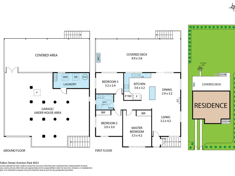 Floorplan of Homely house listing, 46 Fallon Street, Everton Park QLD 4053