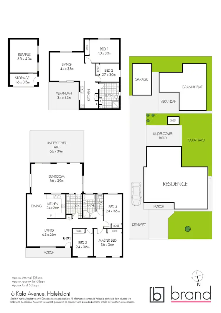 Floorplan of Homely house listing, 6 Kala Avenue, Halekulani NSW 2262