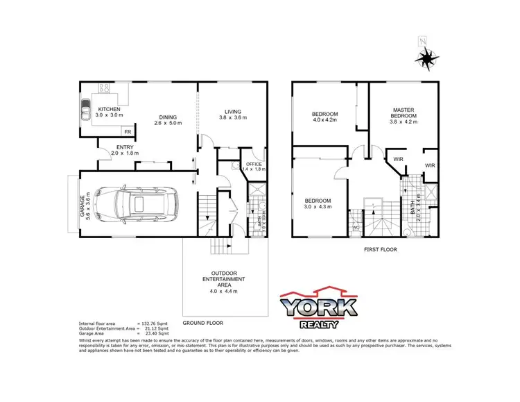 Floorplan of Homely unit listing, 4/24 Ladner Street, Drayton QLD 4350