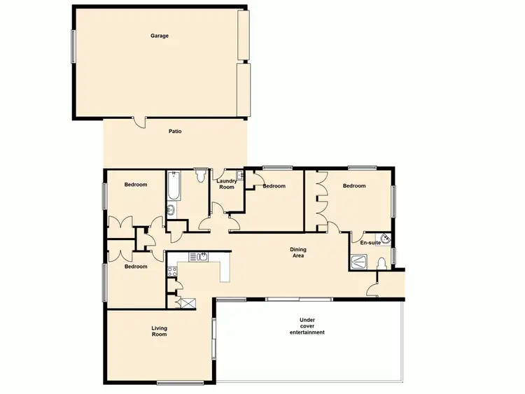 Floorplan of Homely house listing, 863 Beachmere Road, Beachmere QLD 4510