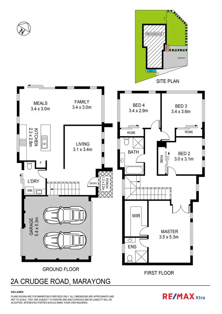 Floorplan of Homely house listing, 2A Crudge Road, Marayong NSW 2148