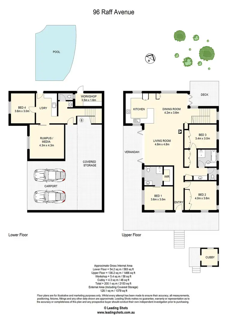 Floorplan of Homely house listing, 96 Raff Avenue, Holland Park QLD 4121