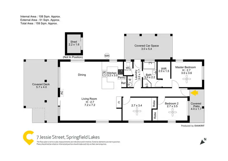 Floorplan of Homely house listing, 7 Jessie Street, Springfield Lakes QLD 4300