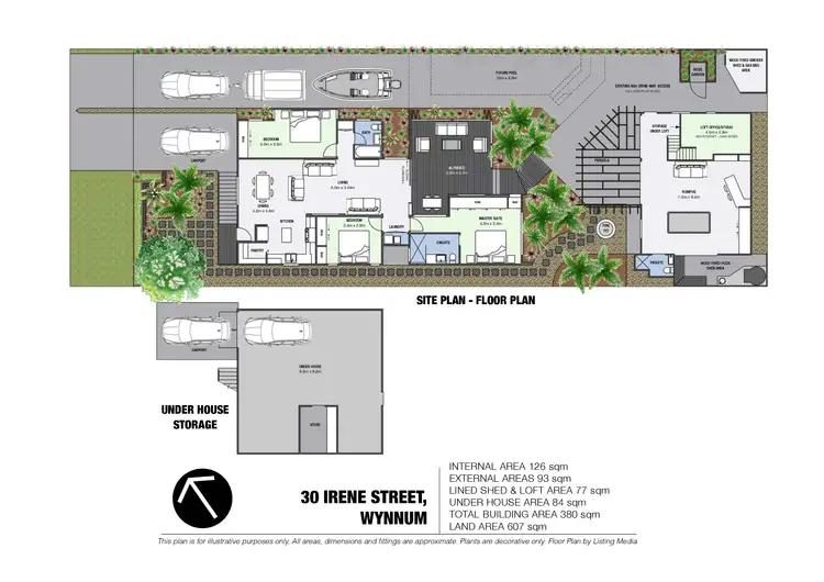Floorplan of Homely house listing, 30 Irene Street, Wynnum QLD 4178
