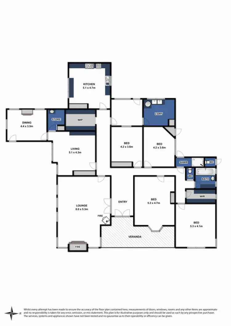 Floorplan of Homely rural property listing, 1195 Geelong - Ballan Road, Anakie VIC 3213