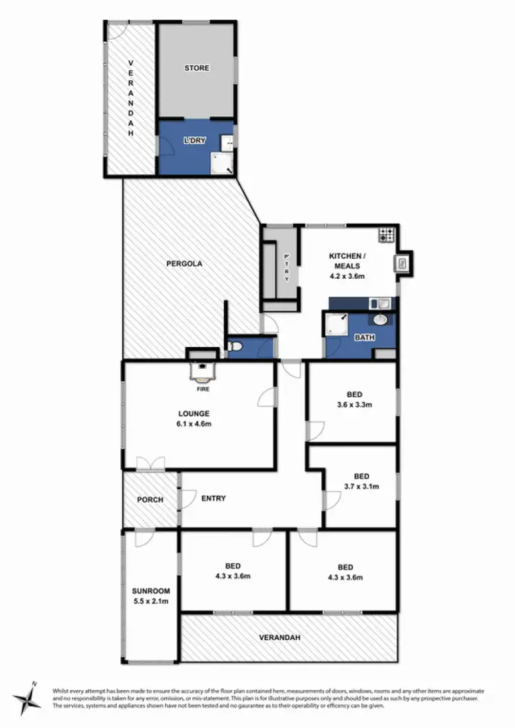 Floorplan of Homely rural property listing, 430 Lower Duneed Road, Connewarre VIC 3227